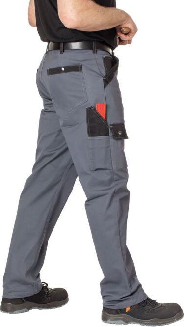 Actual product image Orix Moderne Arbeitshose mit Handytasche grau (54)
