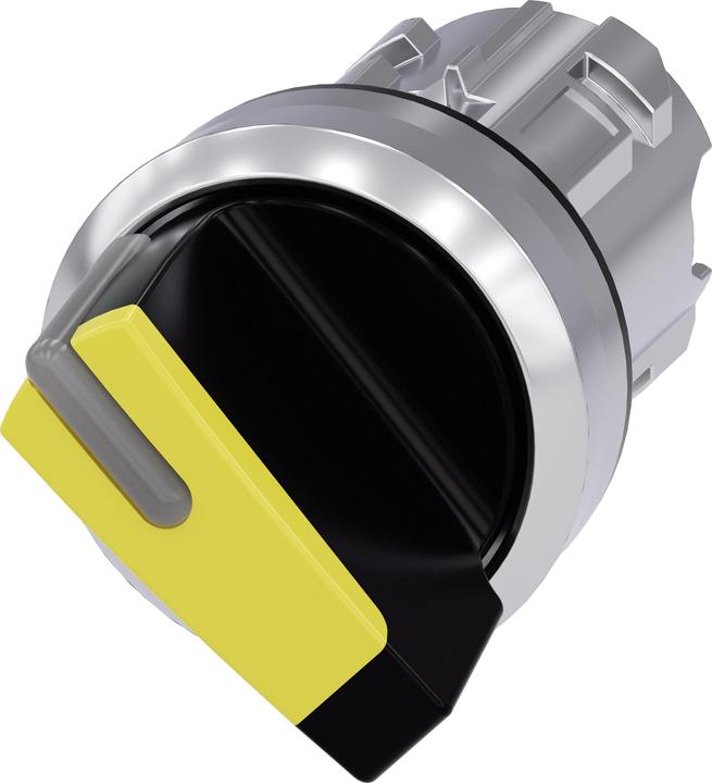 Actual product image Siemens Toggle switch, 2 positions, rectangular 3SU1052-2BC30-0AA0