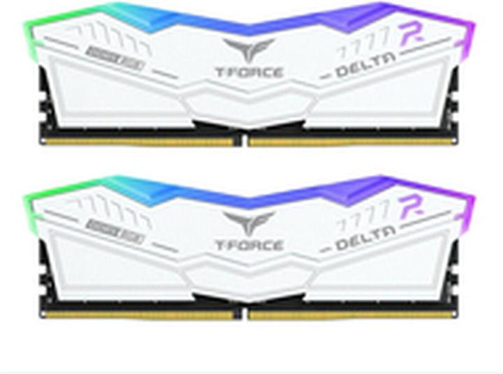 Productafbeelding Team Group D516GB 6400-32 RGB wh K2 TEM, Arbeitsspeicher (2 x 16GB, 6400 MHz, DDR5 RAM, DIMM 288 pin)