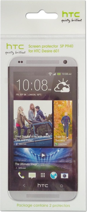 Produktbild HTC SP P940 Bildschirmschutz (Packung mit 2) (2 Stück, HTC Desire 601)
