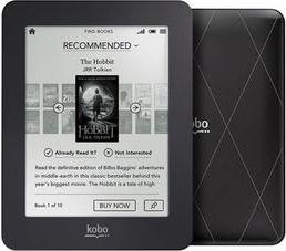 Actual product image Kobo Mini WiFi, 2 GB - Black (2 GB, Black)