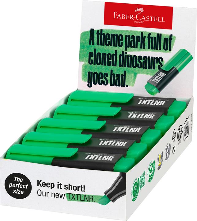 Produktbild Faber-Castell Textmarker TXTLNR SF grün 10 Stück (1x)