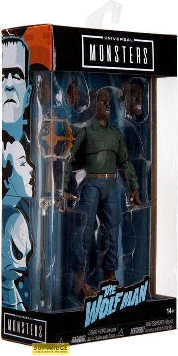 Actual product image Jada Universal Monsters figurine Wolfman 15 cm