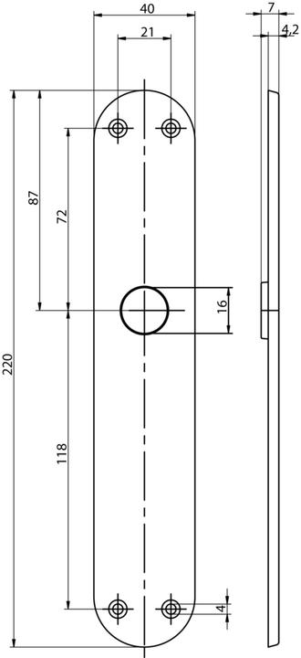 Immagine prodotto Mega Türschild (Set di piastre per porte)