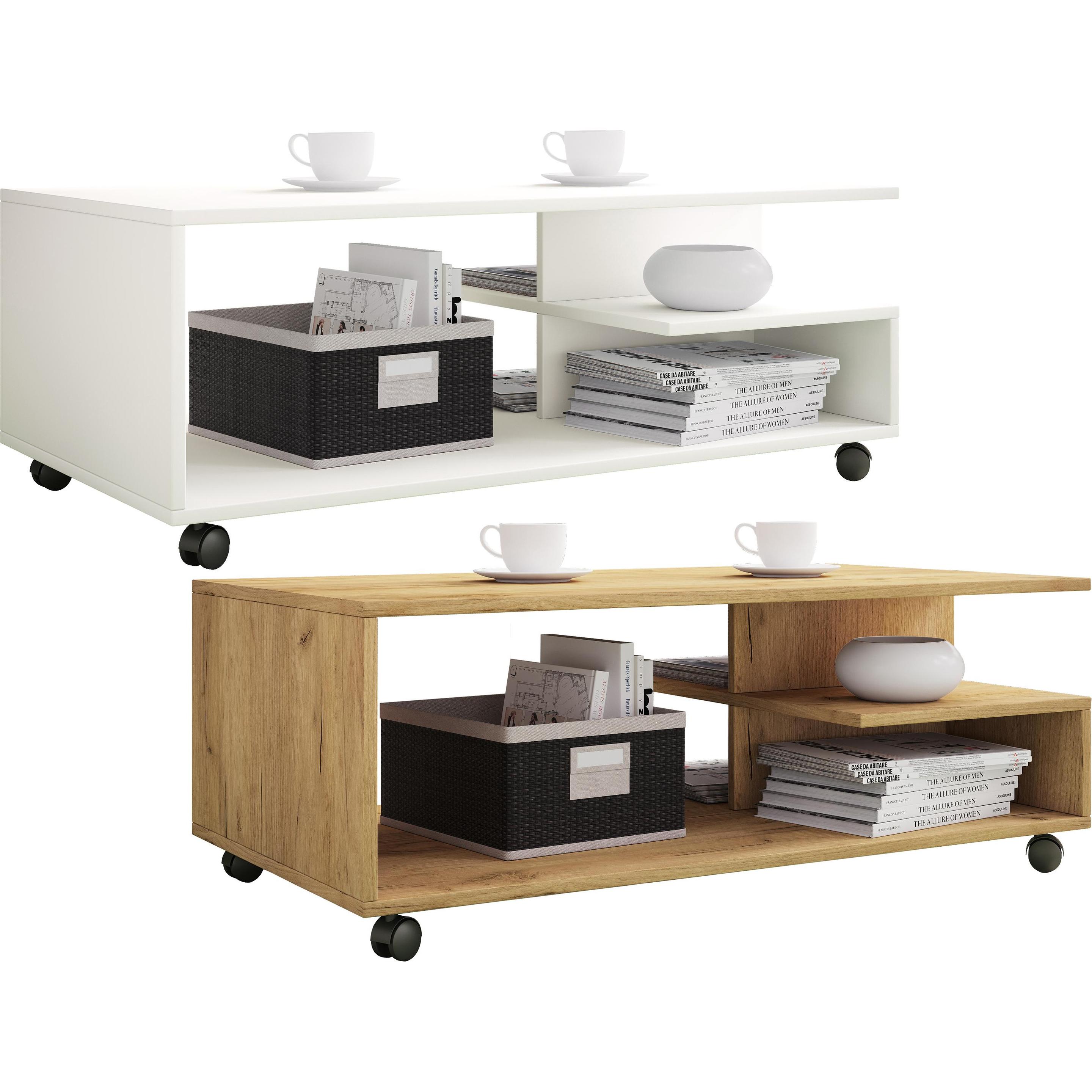 Thumbnail - VCM, Couchtisch + Beistelltisch, Stango (100 x 40 x 50 cm)