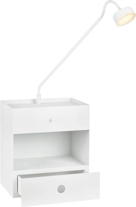Markslöjd MARKSLOJD Draw 1L Lampada da parete bianca (525 lm)