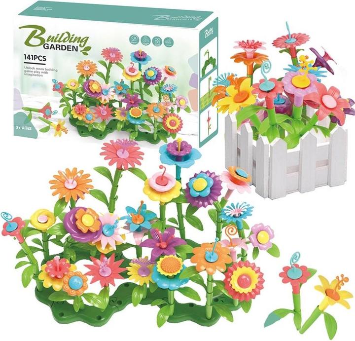 Produktbild Maksik Blumenbausteine ​​141 Teile