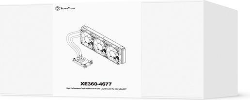 Produktbild Silverstone SST-XE360-4677 Komplett-Wasserkühlung für LGA 4677 - 360 mm