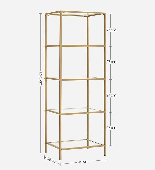 Actual product image Vasagle Luis X (40 x 30 x 124.5 cm)