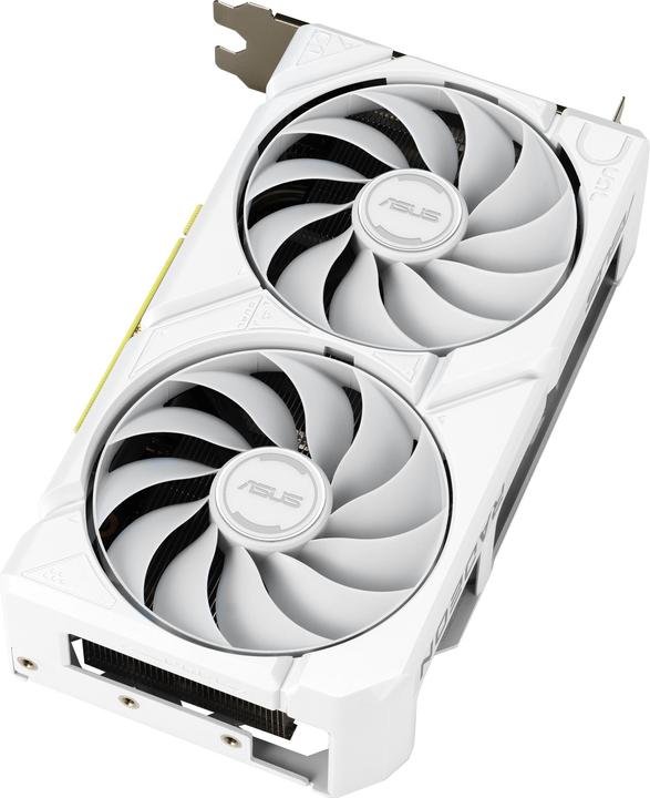 Actual product image ASUS DUAL-RX9060XT-16G-WHITE 16GB GDDR6 HDMI DP (16 GB)