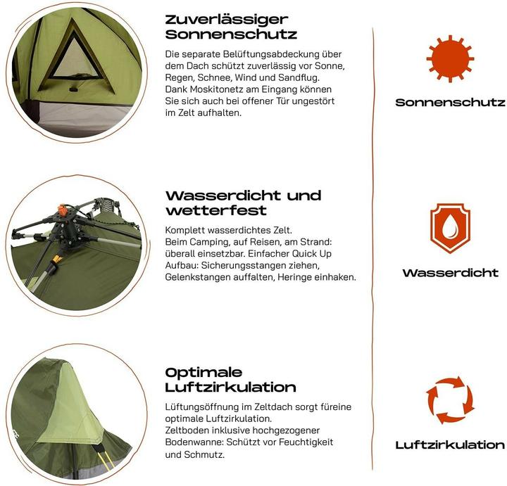 Image du produit Where Tomorrow Tente 1 personne Triangle 225 cm x 100 cm, Vert (2 kg, 1 personne)