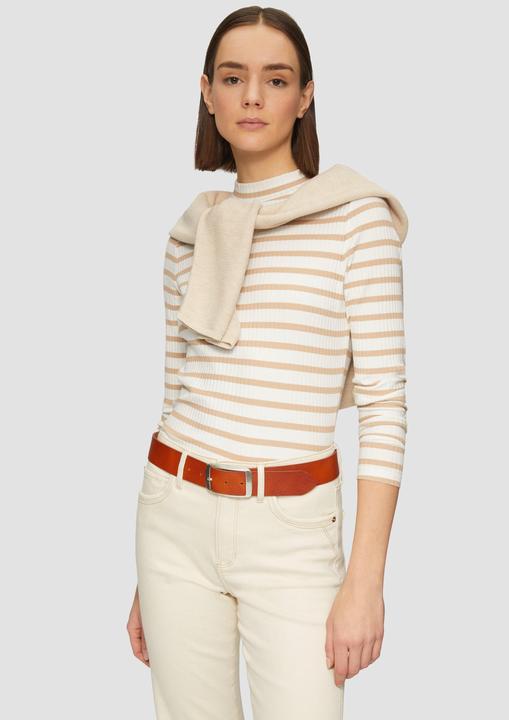 Actual product image S.Oliver Taillengürtel Ledergürtel mit eckiger Schliesse (85)