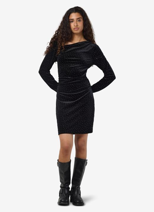 Produktbild Noisy May Samt Midikleid (M)