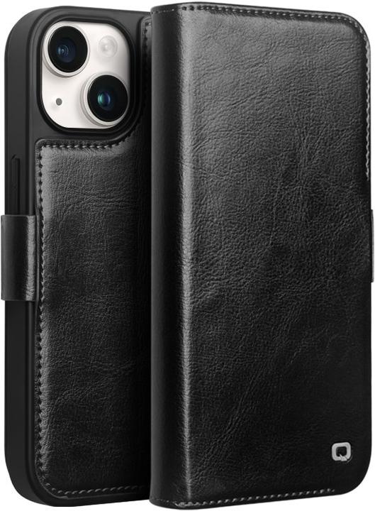 Produktbild QiAlino Hülle Flip mit magnetischem Verschluss (Apple iPhone 14 Plus)