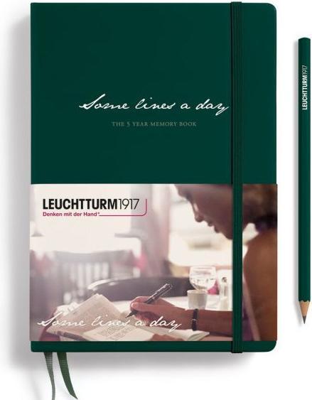 Actual product image Leuchtturm1917 Diary Forest Green (Special ruling, Hardcover)