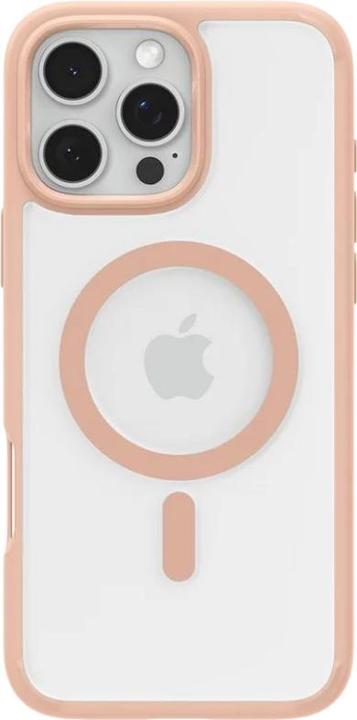 Actual product image Spigen Ultra Hybrid TPU Back Cover Pink/Transparent Magnetic Apple iPhone 16 Pro Max (Apple iPhone 16 Pro Max)