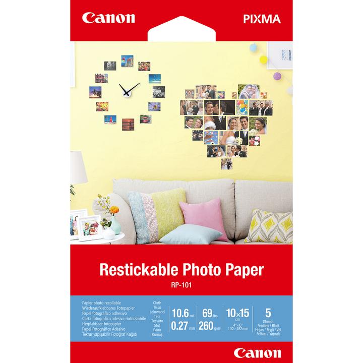 Actual product image Canon RP-101 (260 g/m², 10 x 15 cm, 5 x)