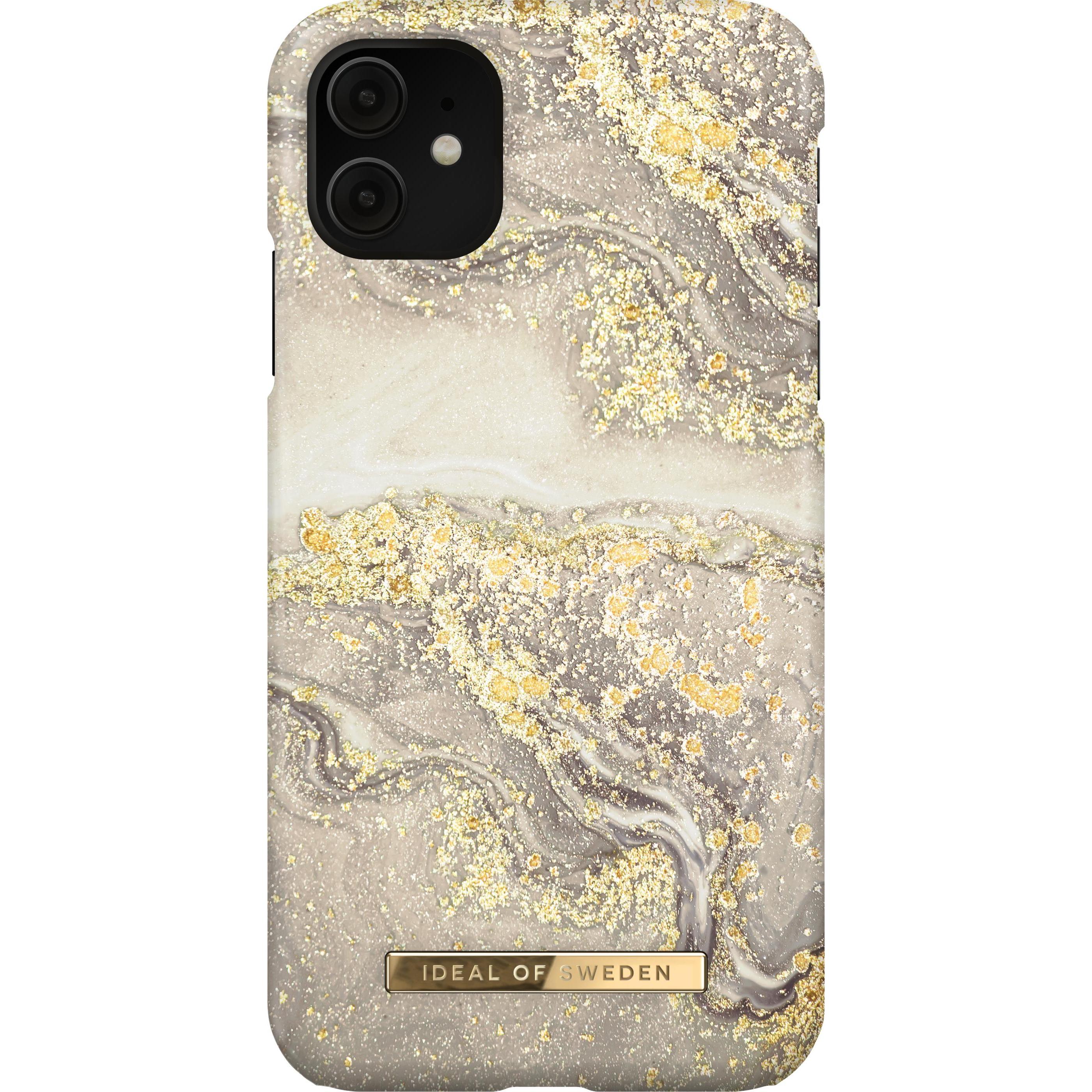 iDeal Of Sweden Sparkle Greige Marble (Apple iPhone 11), Smartphone Hülle, Grau