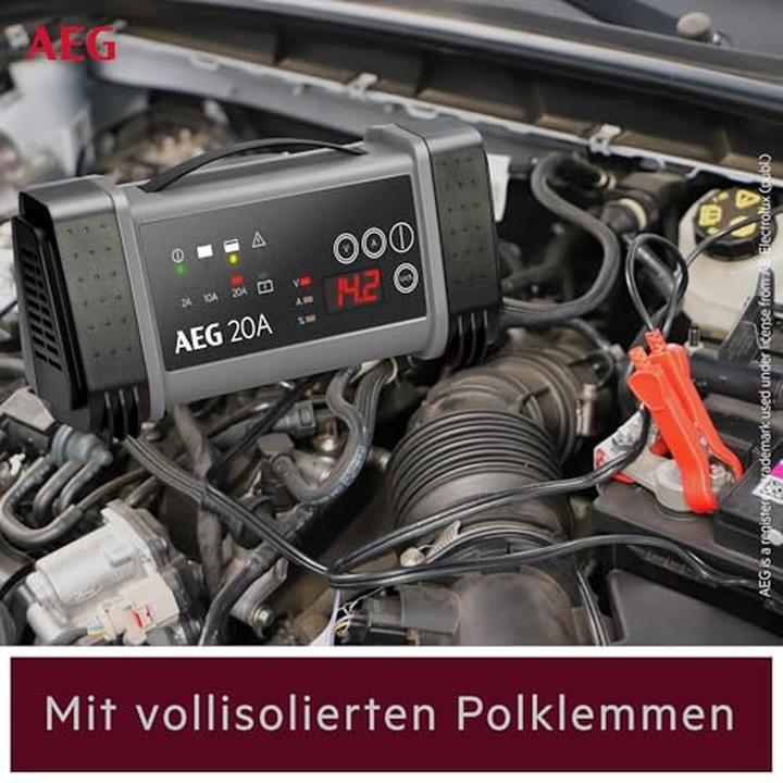 Immagine prodotto AEG Caricabatterie automatico (12V, 24V, 20 A)
