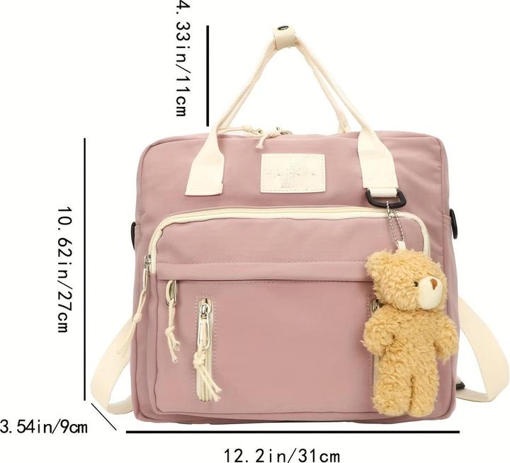 Actual product image Only-Bags.Store Large capacity multifunctional backpack with multiple pockets, multifunctional backpack handbag