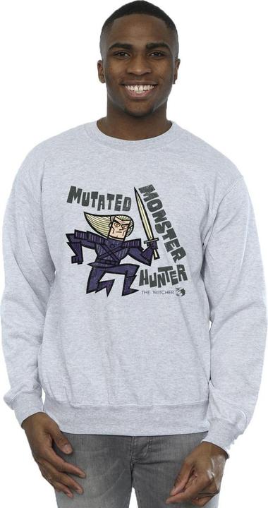 Actual product image Netflix Mens The Witcher Mutated Hunter Sweatshirt (XXL)