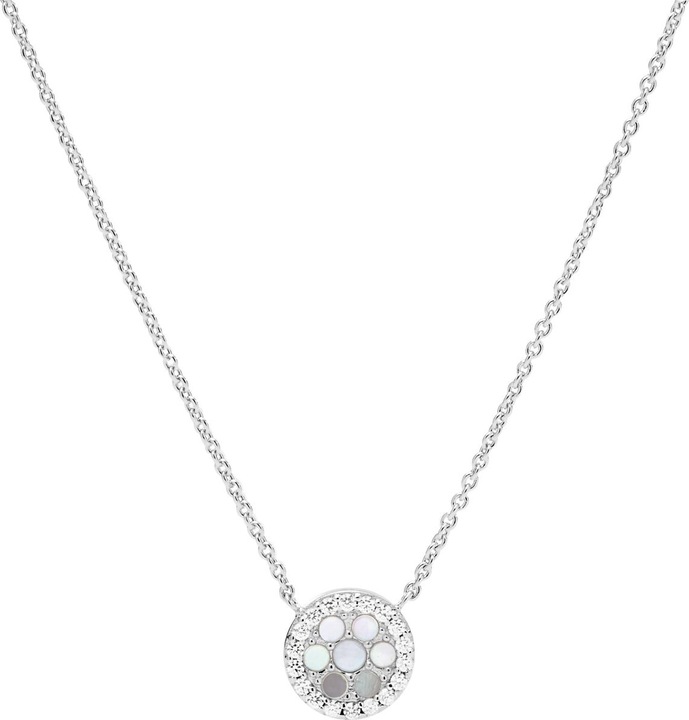 Fossil Sterling Silver Necklace (925 silver, 40 - 45 cm)