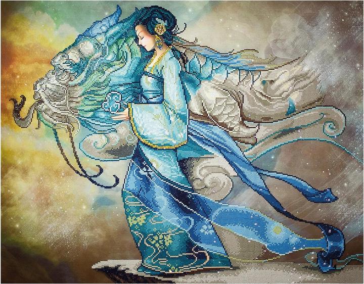 Actual product image Diamond Dotz Diamond Painting Dragon Princess