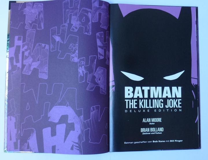 Produktbild Panini Batman Deluxe: The Killing Joke (Deutsch, Alan Moore, 2017)