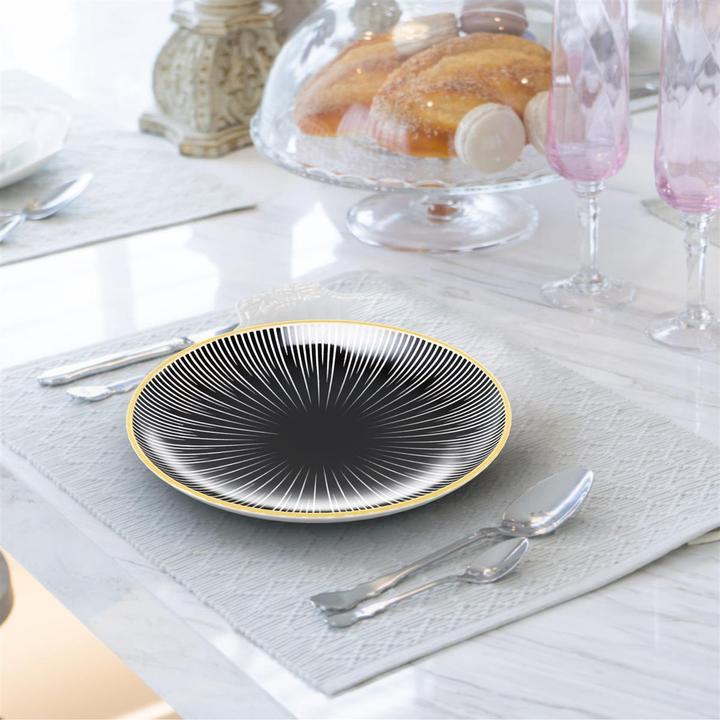 Produktbild Intirilife 4x Porzellan Teller 20.5 cm (4x, 20.50 cm)