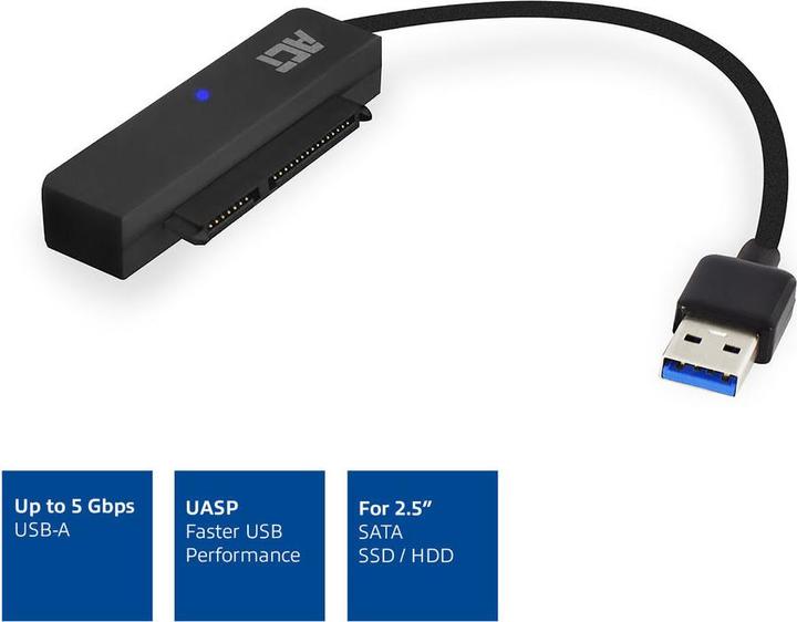 Produktbild USB-Adapterkabel für 2,5" SATA HDD/SSD