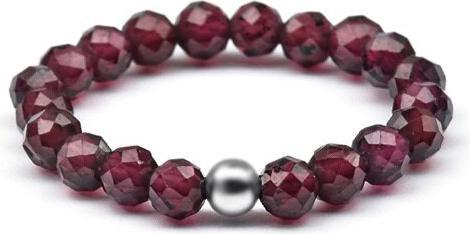 Produktbild Agato Mineral Ring With Garnet Pol-R11 (56)