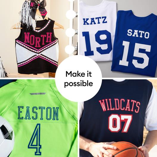 Produktbild Cricut Aufbügelfolie Sportflex 30 x 61 cm, 1 Stück