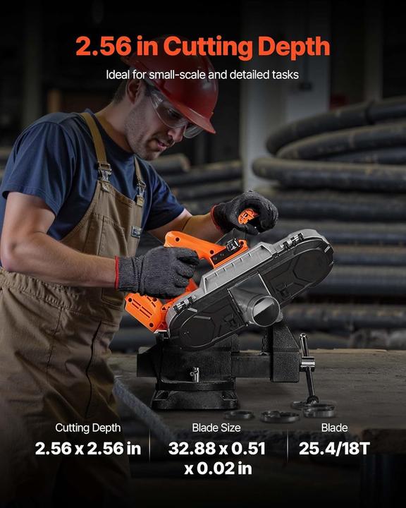 Produktbild Vevor Tragbare Bandsäge (Bandsäge)