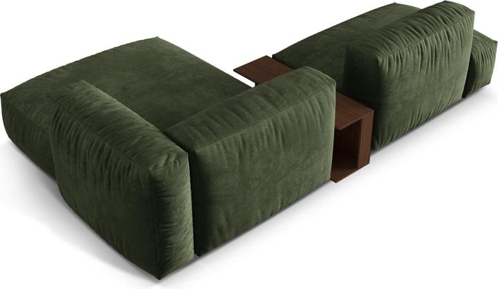 Image du produit Micadoni Canapé D'Angle Droit Modulaire, "Martina", 2 Places, 292x176x75 Fabriqué en Europe (Canapé modulaire, Canapé d'angle)