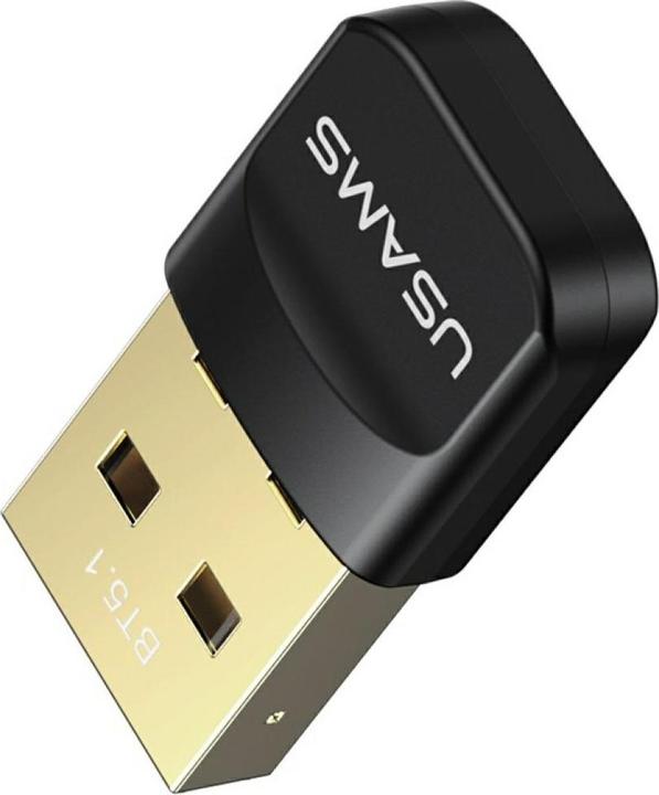 Actual product image Usams Adapter USB Bluetooth ZB321 5.1 czarny (Transmitter & Receiver)