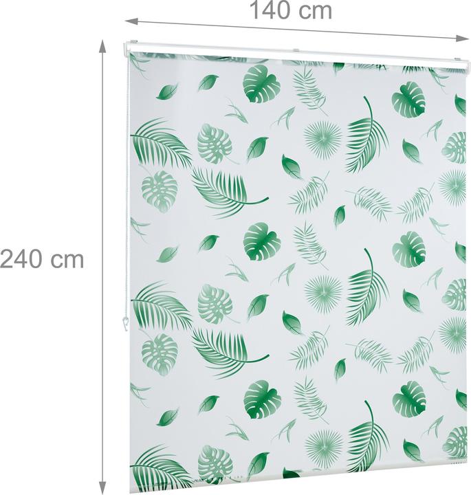 Actual product image Relaxdays Shower roller blind (140 x 4.5 x 240 cm)