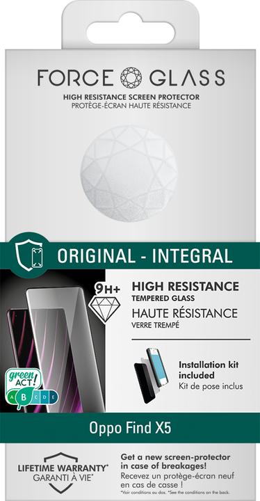 Immagine prodotto Bigben Connected Protezione dello schermo in vetro (1 Pezzo/i, Oppo trova X5)