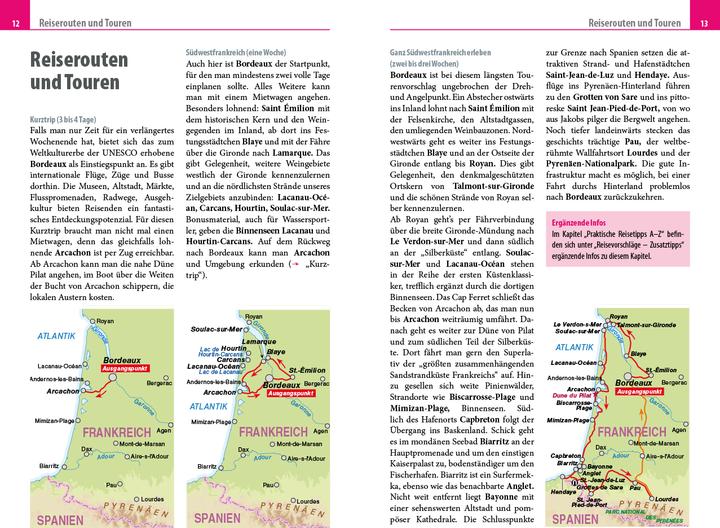 Produktbild Reiseführer Südwestfrankreich - Atlantikküste und Hinterland (Deutsch, Andreas Drouve, 2024)