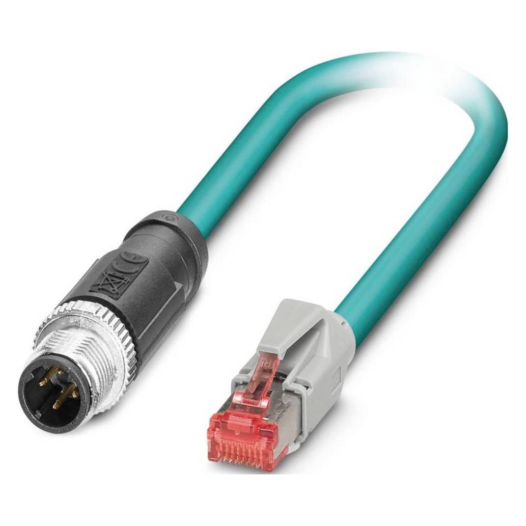 Phoenix Contact Netzwerkkabel, Elektronikkabel + Stecker, Blau