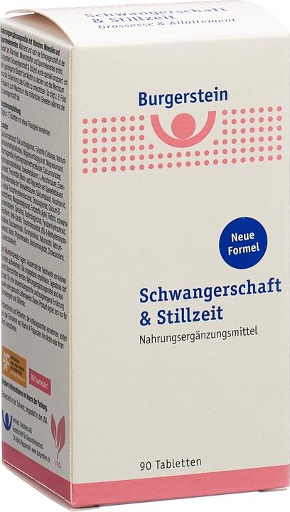 Burgerstein Schwangerschaft & Stillzeit (90 Stück, Tabletten, 166 g)