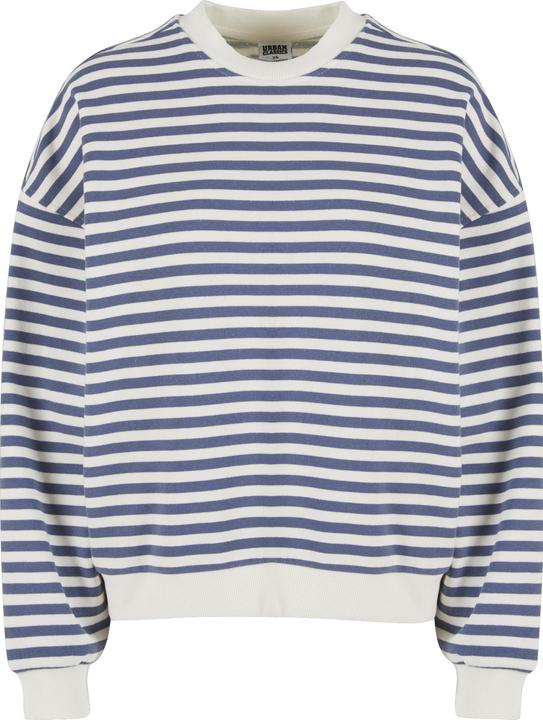 Produktbild Urban Classics Ladies Oversized Striped Crewneck - 137871 (M)