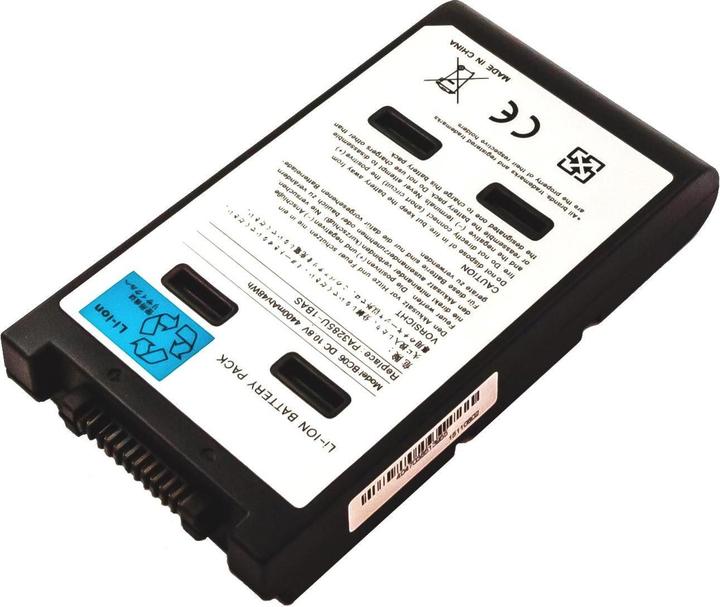CoreParts Batteria del computer portatile (equivalente a: Toshiba PA3285U-1BAS, Toshiba PA3 (1 Cella, 4400 mAh)
