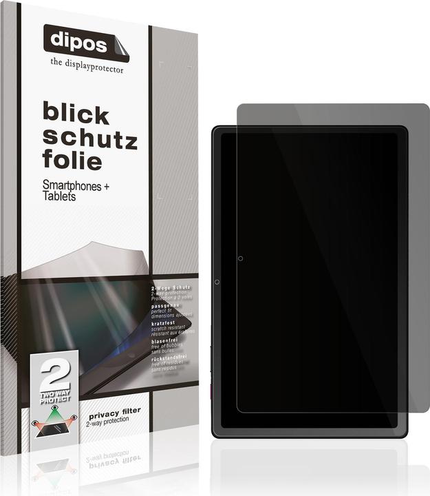 Produktbild Dipos Blickschutzfolie 2-Way Anti-Shock (1 Stk., Telekom T-Tablet 2)
