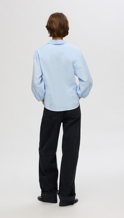Immagine prodotto Selected Femme Camicia in cotone con maniche a 3/4 (36)