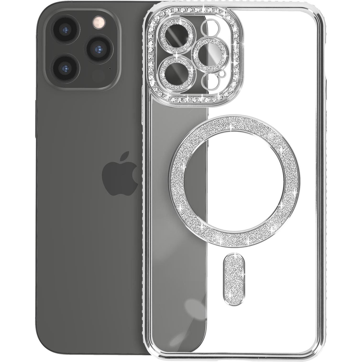 Thumbnail - Avizar Glamor Guard Case (Apple iPhone 12 Pro Max), Smartphone Hülle, Grau