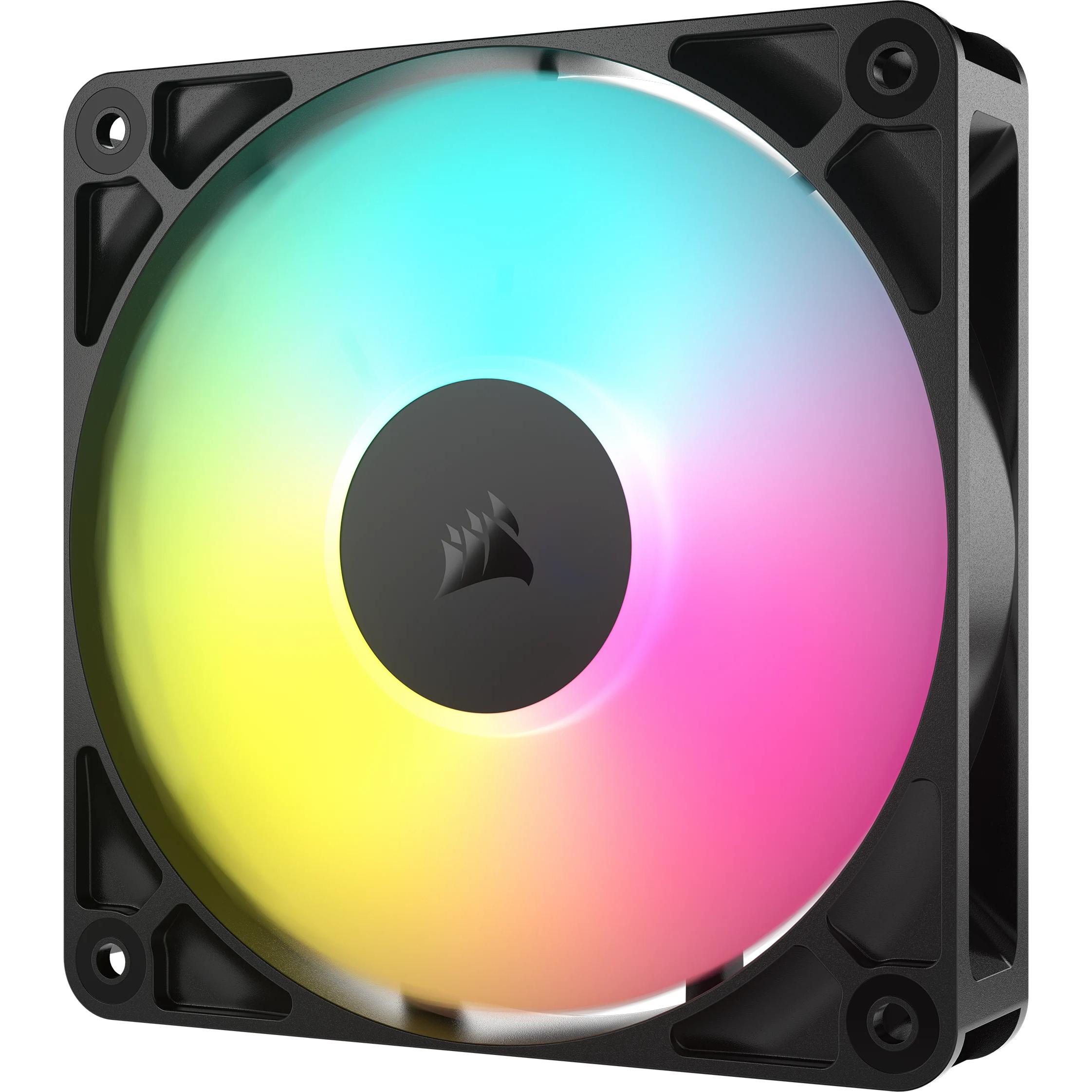Corsair RS120 ARGB (120 mm, 1 x), PC Lüfter, Schwarz