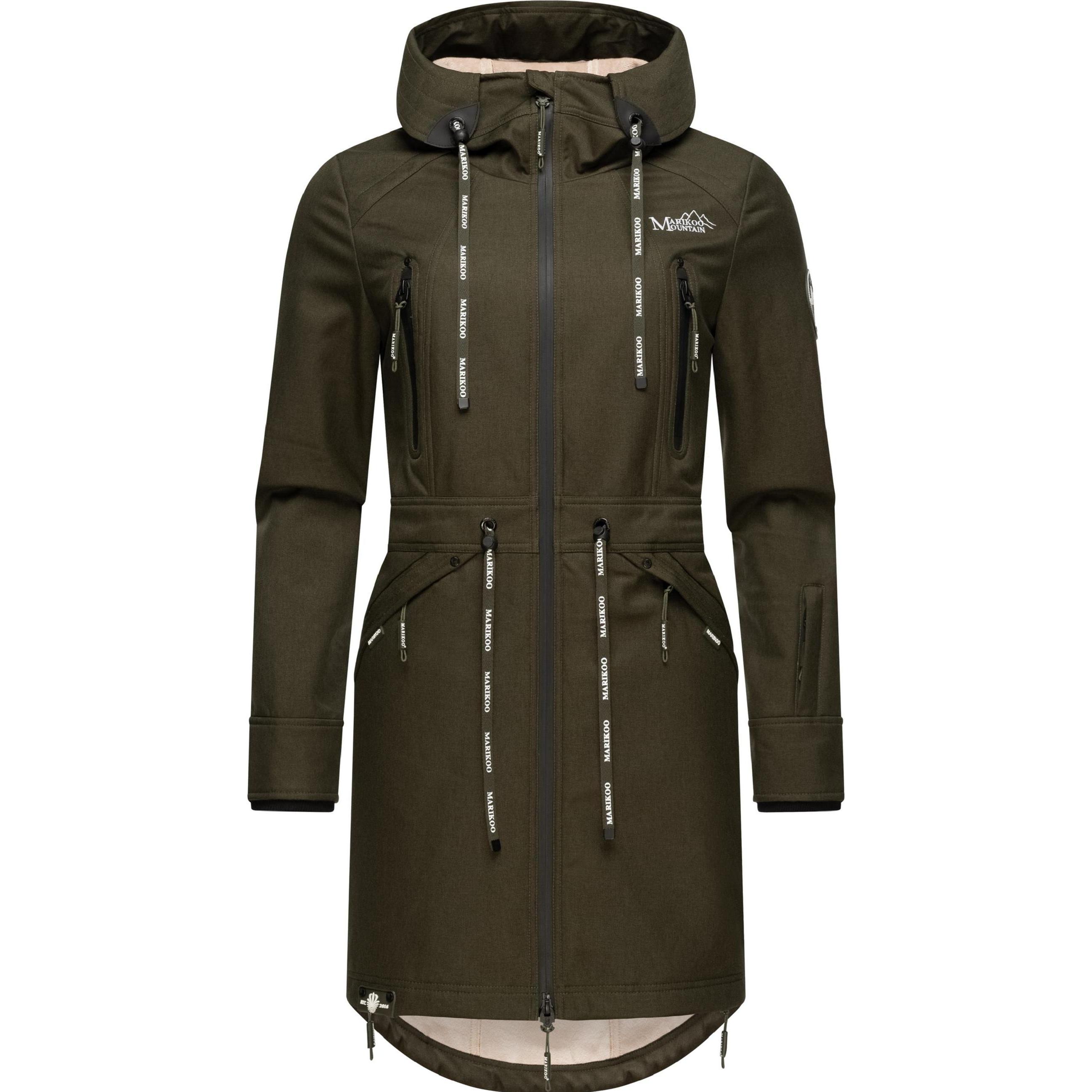 Marikoo, Damen, Jacke, Racquellee (XL), Grün, XL