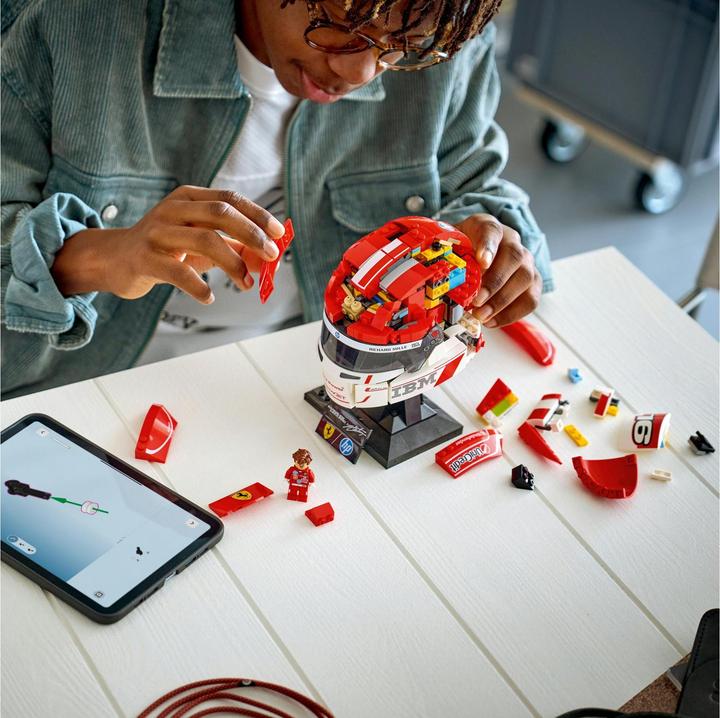 Productafbeelding LEGO Ferrari HP Charles Leclerc helm (43014, LEGO Edities)