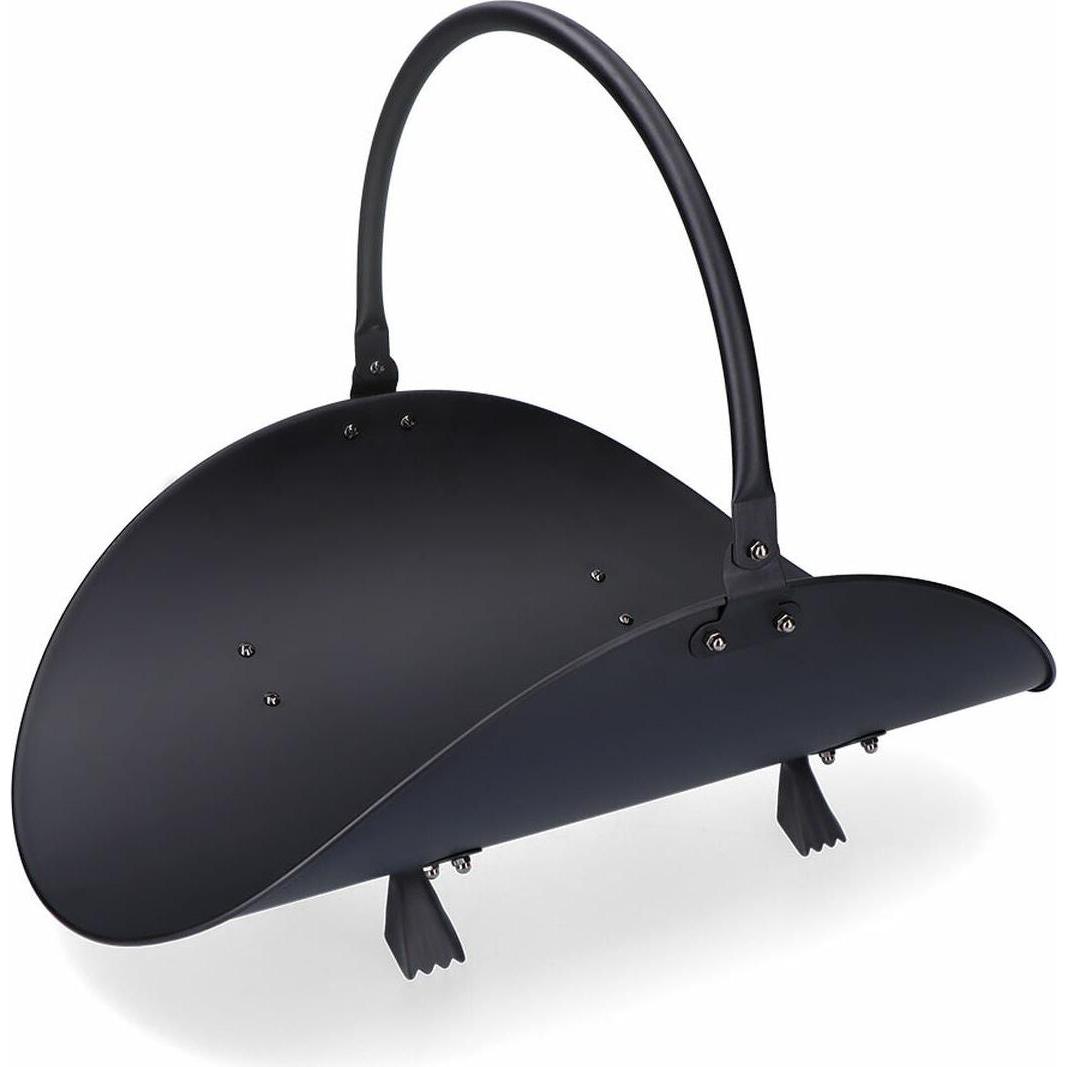 EDM, Accessori per camino, Metal firewood basket, black, 48 x 35 x 38 cm