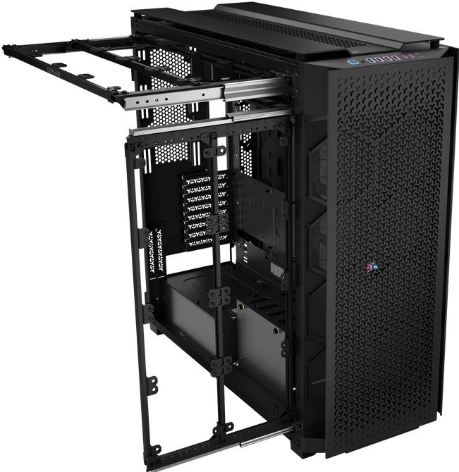 Produktbild Corsair iCUE LINK 9000D AIRFLOW TG (E-ATX, SSI EEB, ATX, mATX, Mini-ITX)